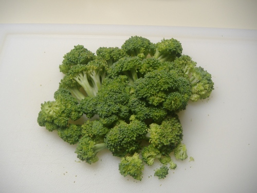 Broccoli before...